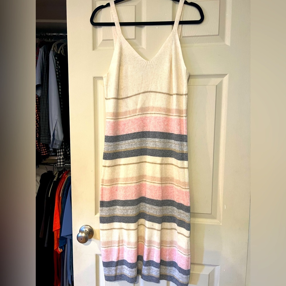 Z supply knit striped dress large